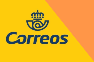 Logotipo de Correos, reflejando la oposición a Correos en Albacete.