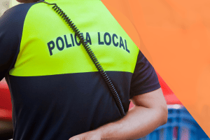Policía Local en servicio, imagen representativa de las oposiciones en Albacete.